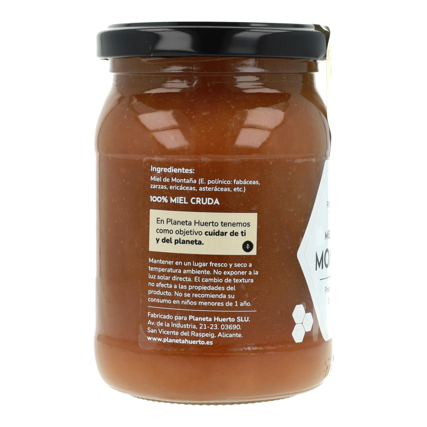 Mel Cru da Montanha Planeta Huerto 500 gr