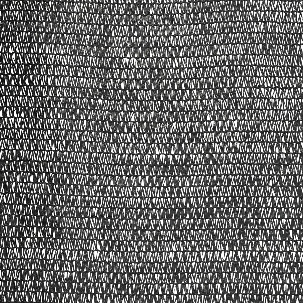 Vidaxl Red De Privacidad Hdpe Negro 1x25 M 150 G/m²_3