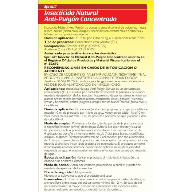 Inseticida Anti-pulgão Ecológico Neudorff Concentrado 100 ml