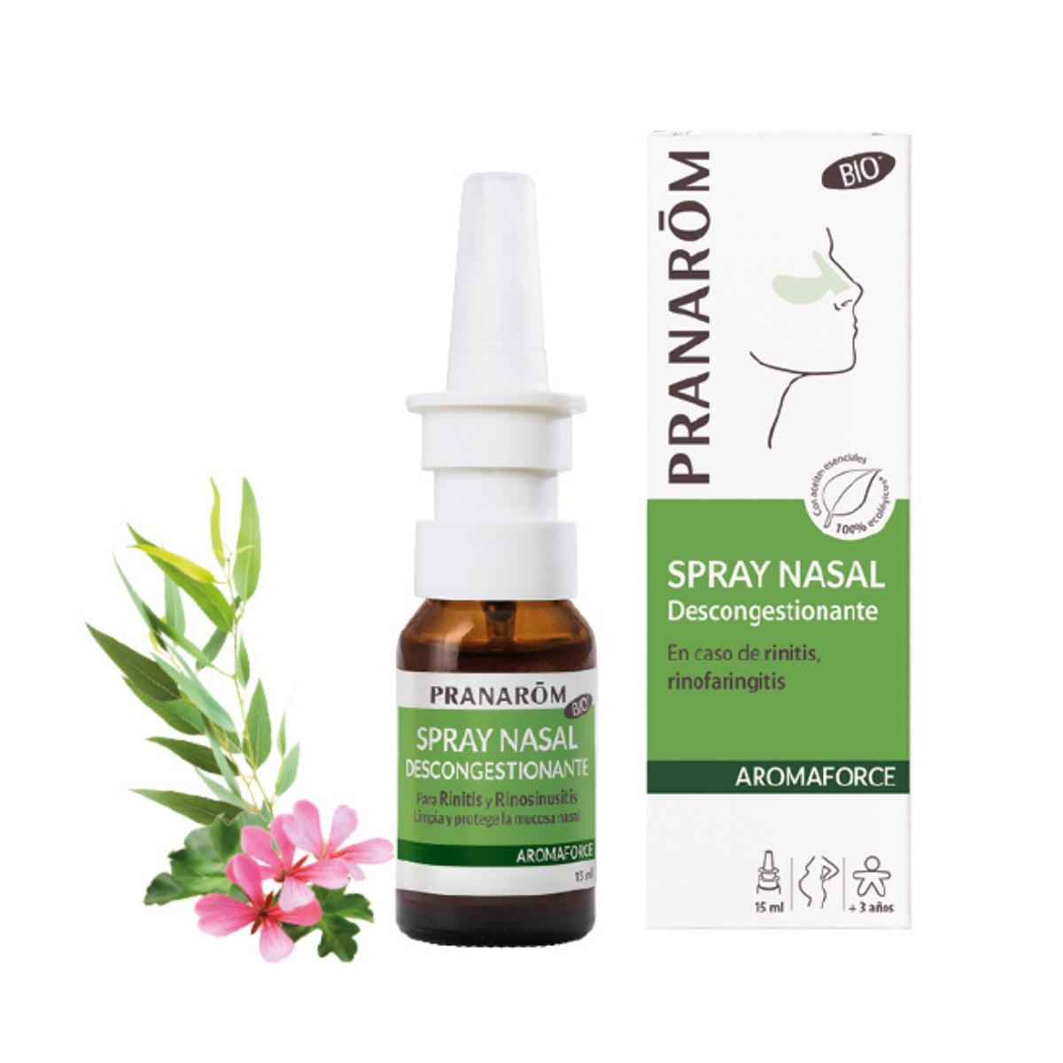 Spray nasal - descongestiona o nariz Pranarom 15 ml