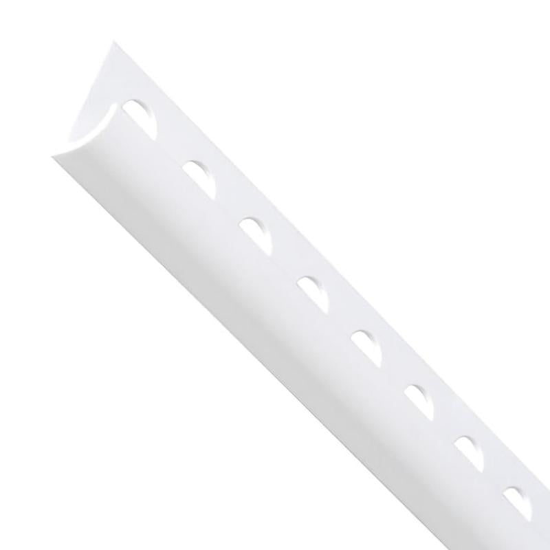 Guardacantos Pvc Blanco Barra 2,6 Metros Canto Redondo_0