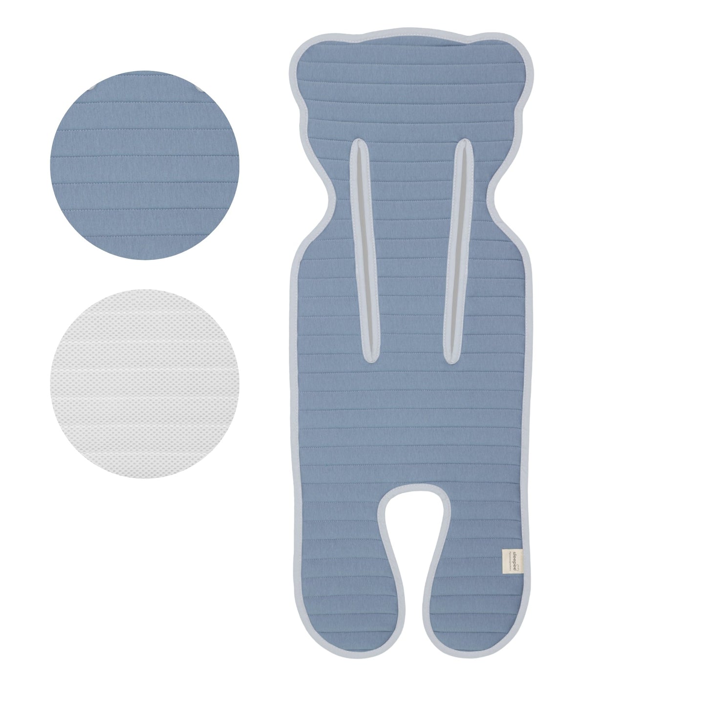 Colchoneta Unviersal Transpirable Para Silla De Paseo Petrol_0