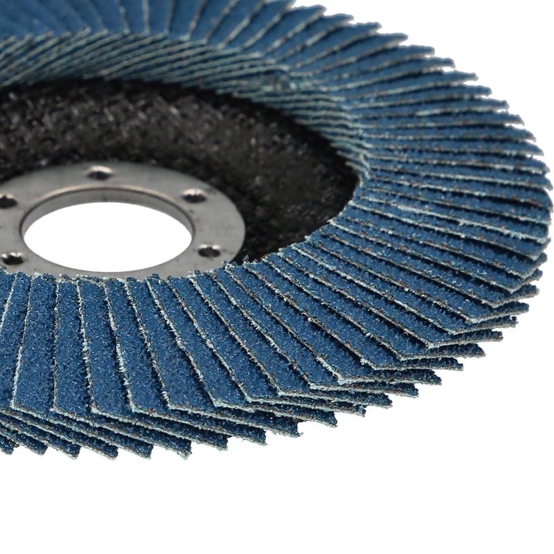 Disco Laminas Lija Circonio 115x22 Mm. Grano 80