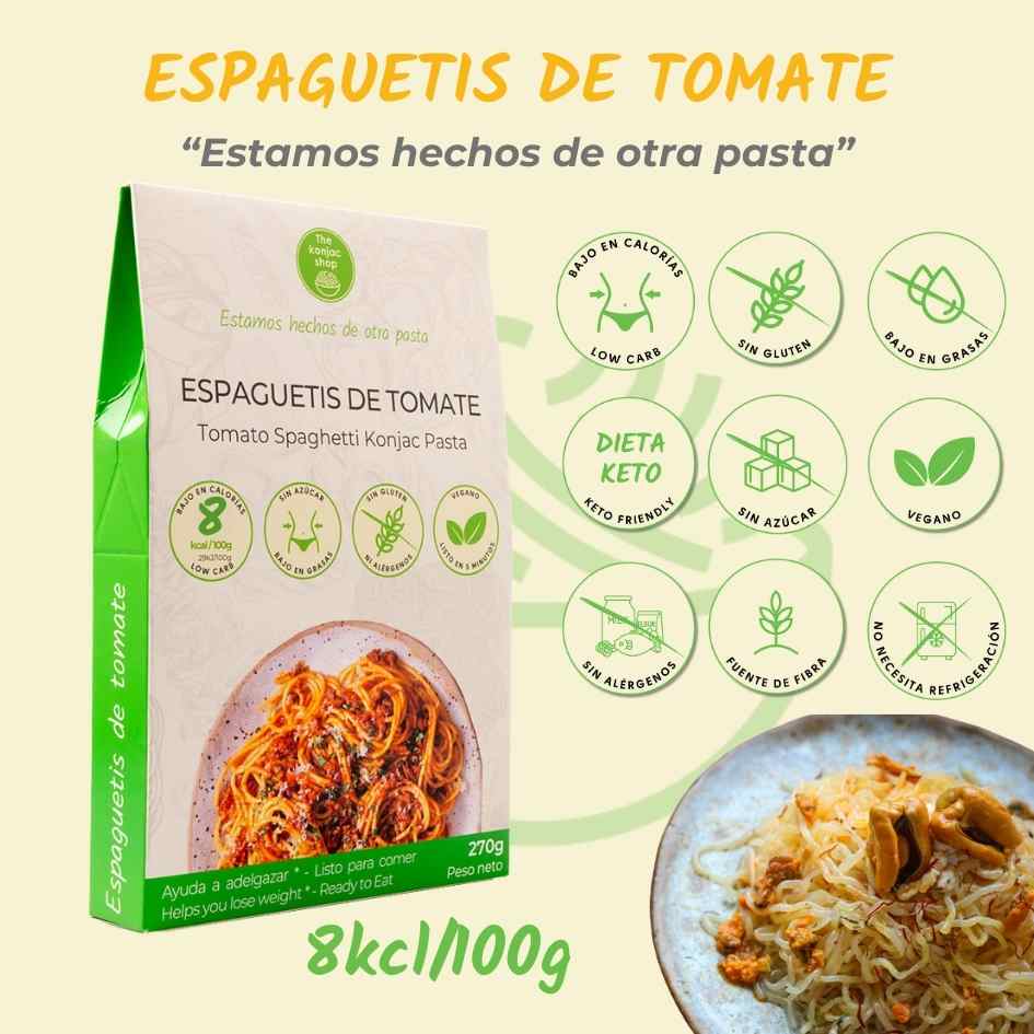 Esparguete de Tomate Konjac The Konjac Shop 270g