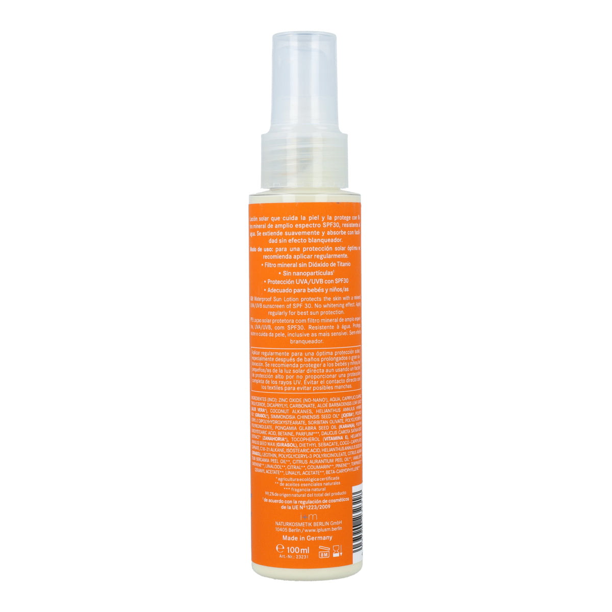 Protector Solar Corporal I+M SPF30 100 ml