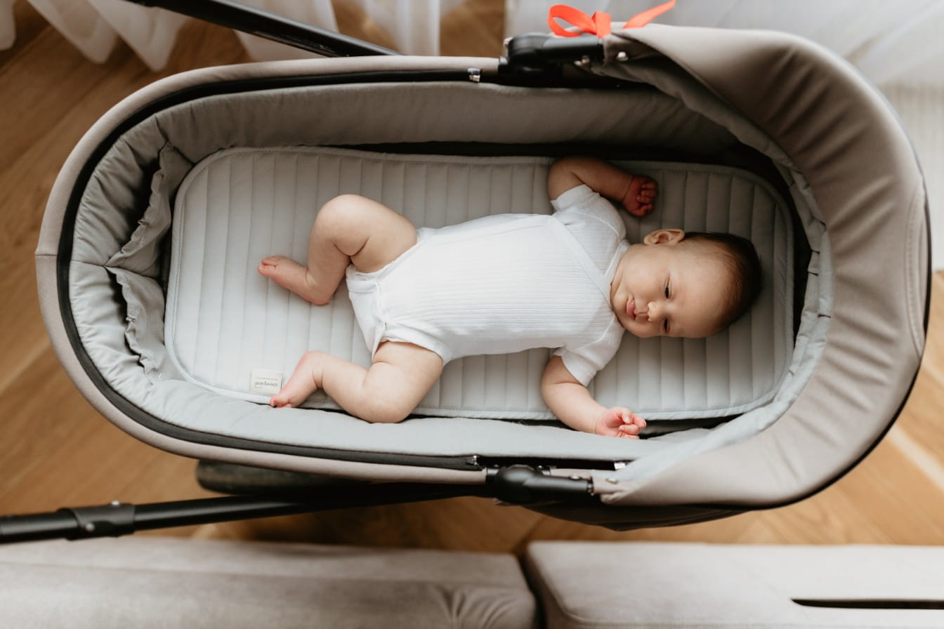 Colchoneta Transpirable 3d Air Capazo-cuco Bebe Rose_2