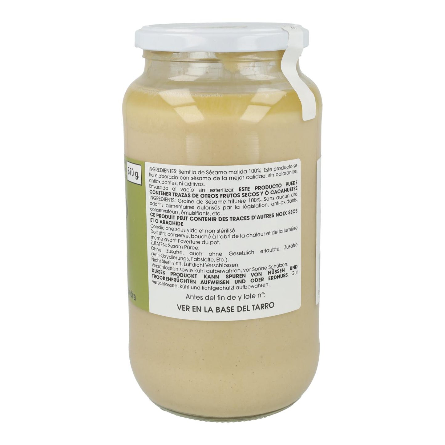 Sain sesamo puré 870 gr