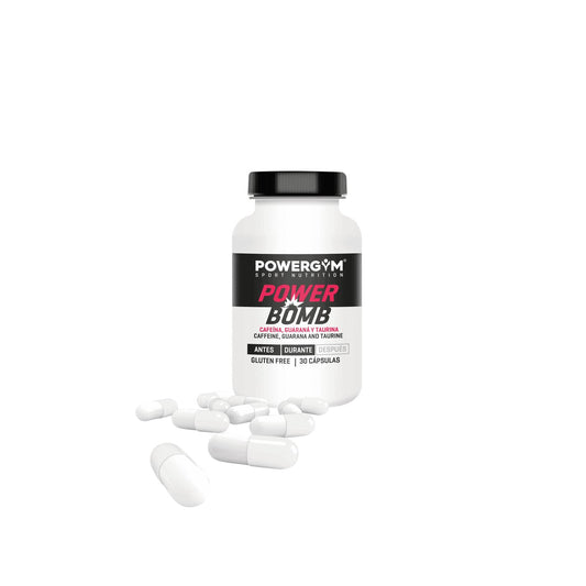 Powerbomb Powergym energia 30 cápsulas