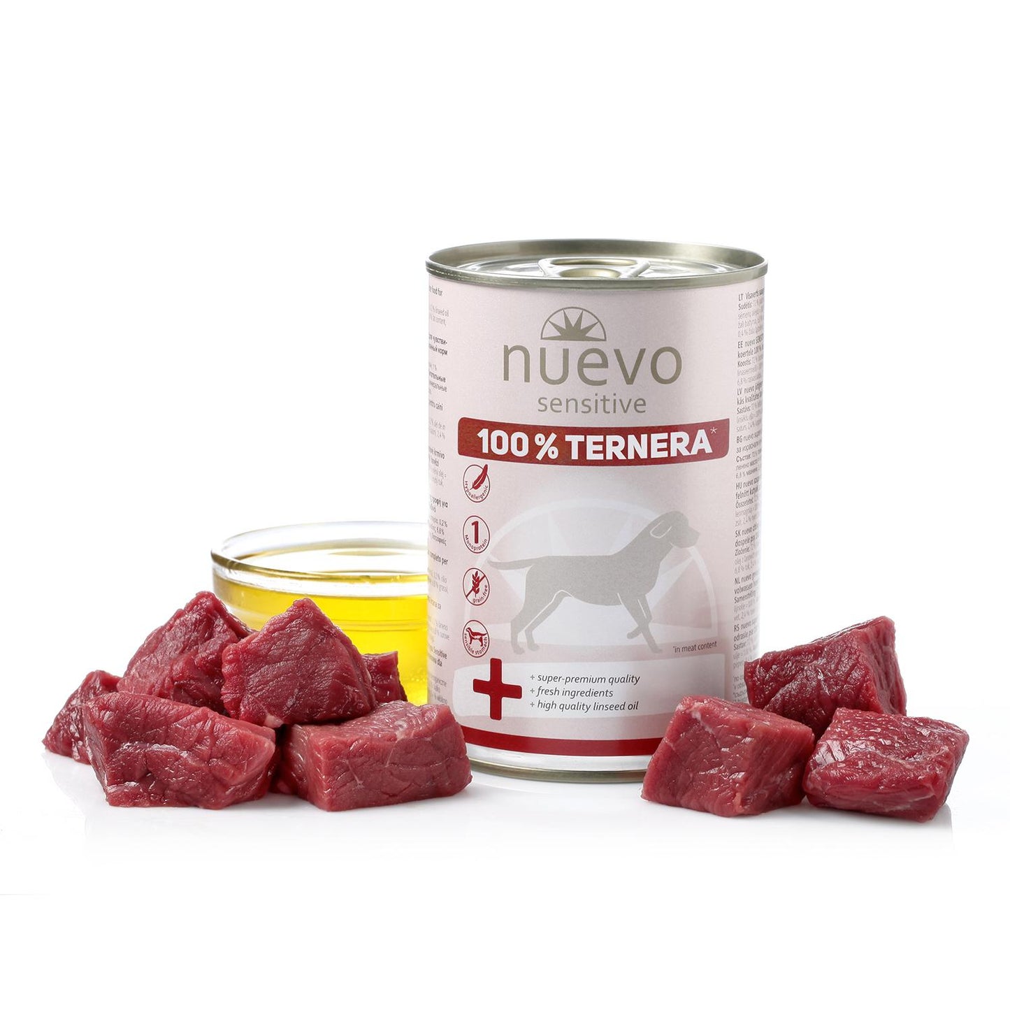 New Sensitive Dog Can 100% Carne de Novilho 400g monoproteína