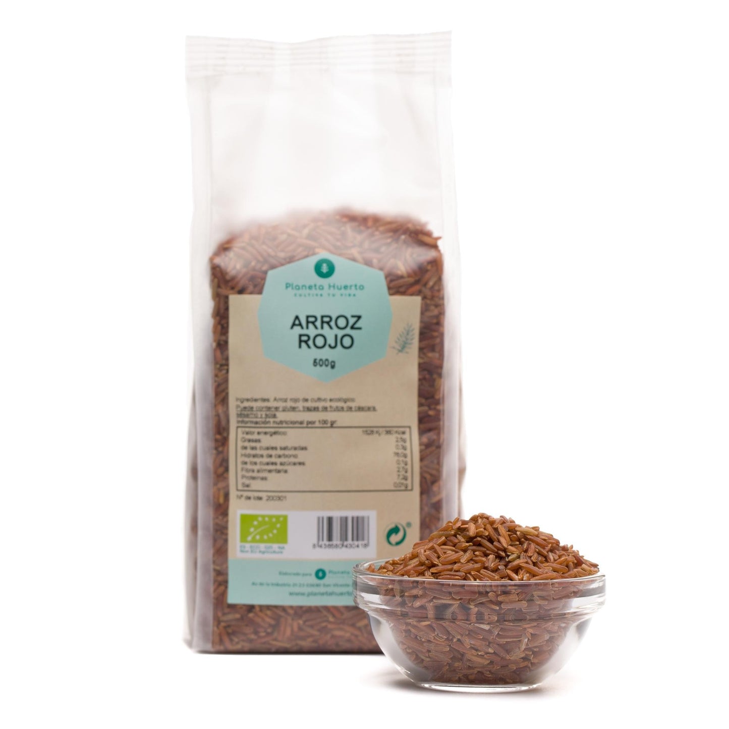 Arroz vermelho ECO Planeta Huerto 500 g