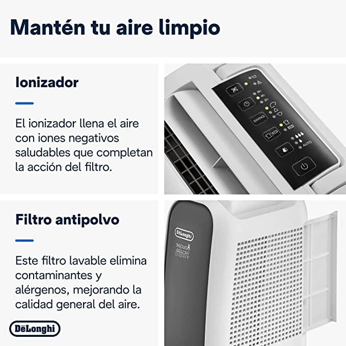 Desumidificador silencioso Delonghi DNS65 com ionizador
