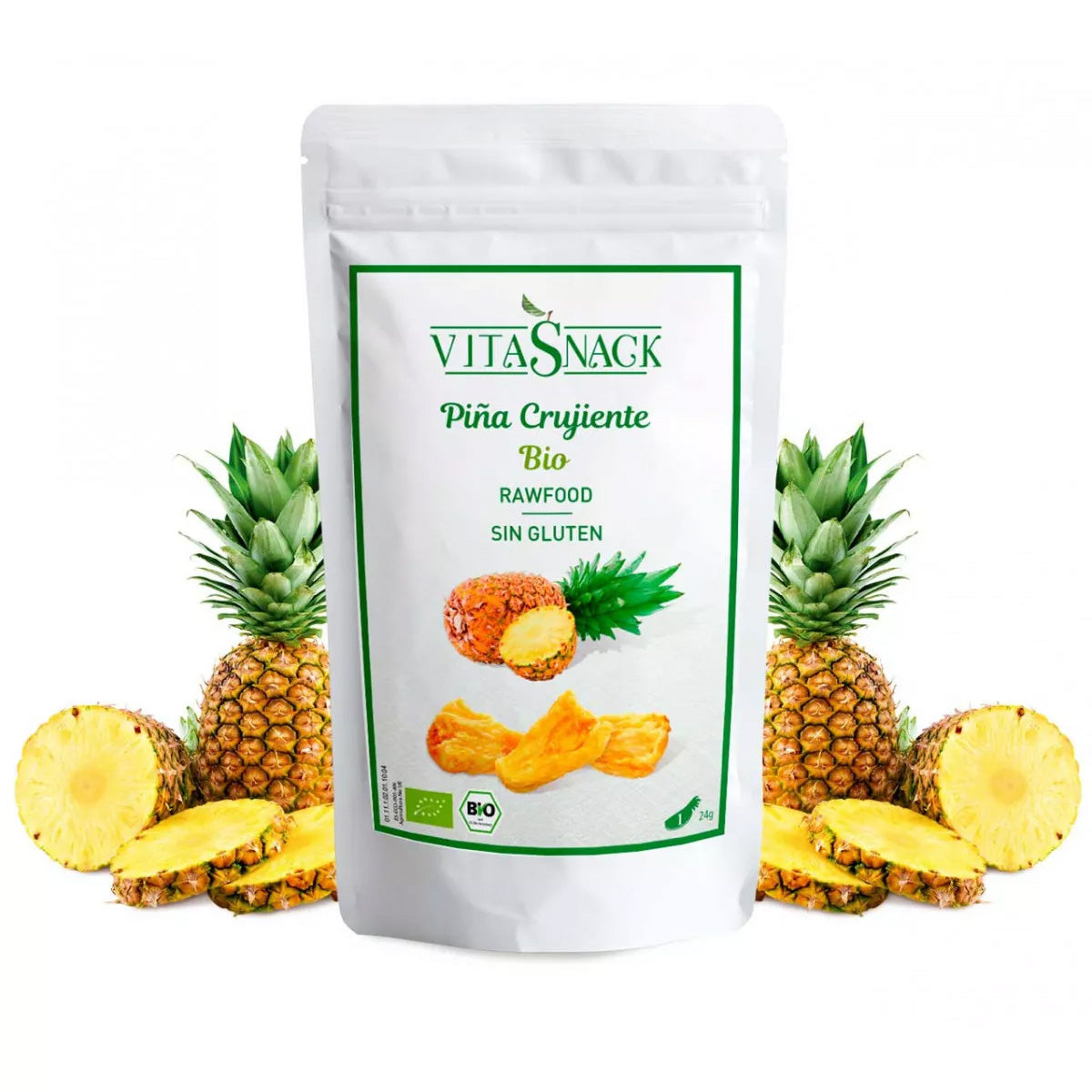 Ananás Crocante, VitaSnack, 28 g