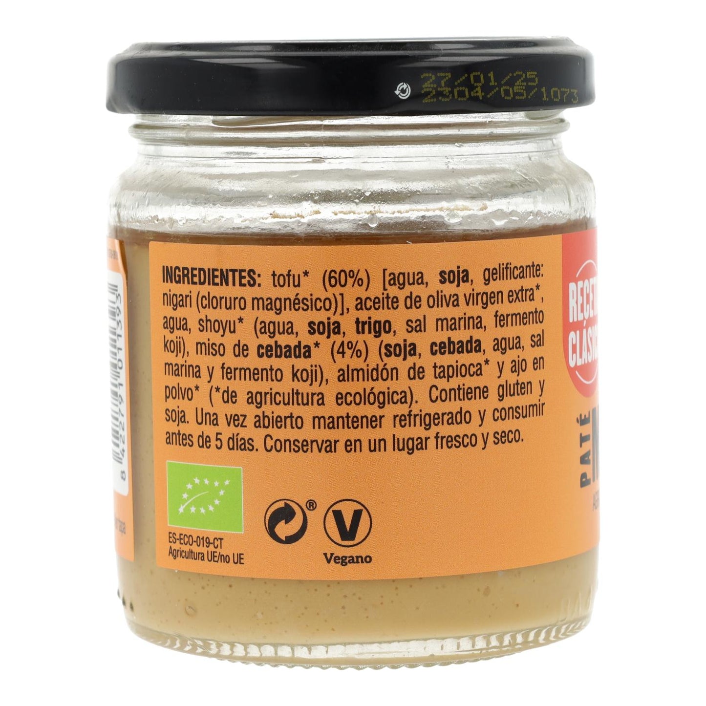 Paté de Tofu e Miso Vegetalia 180 gr