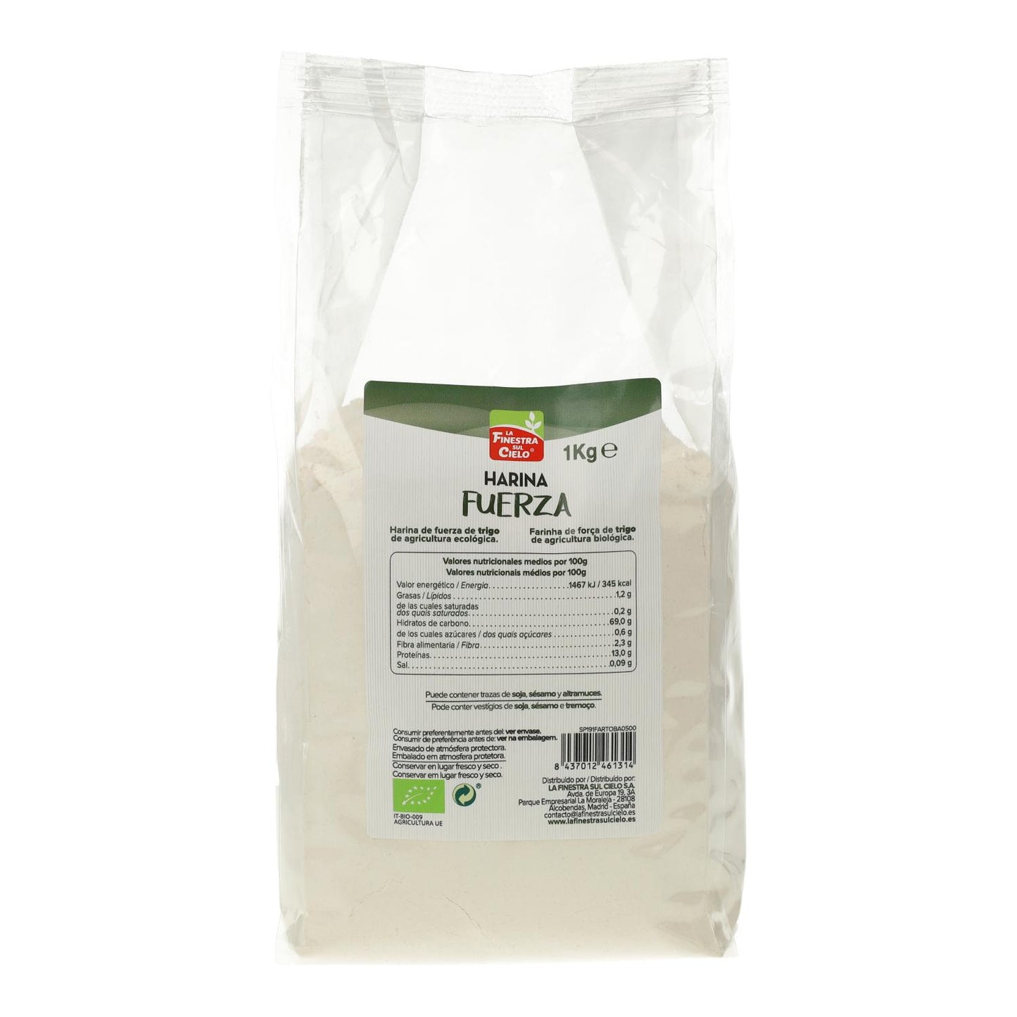 Farinha de Trigo Forte La Finestra Sul Cielo 1 kg