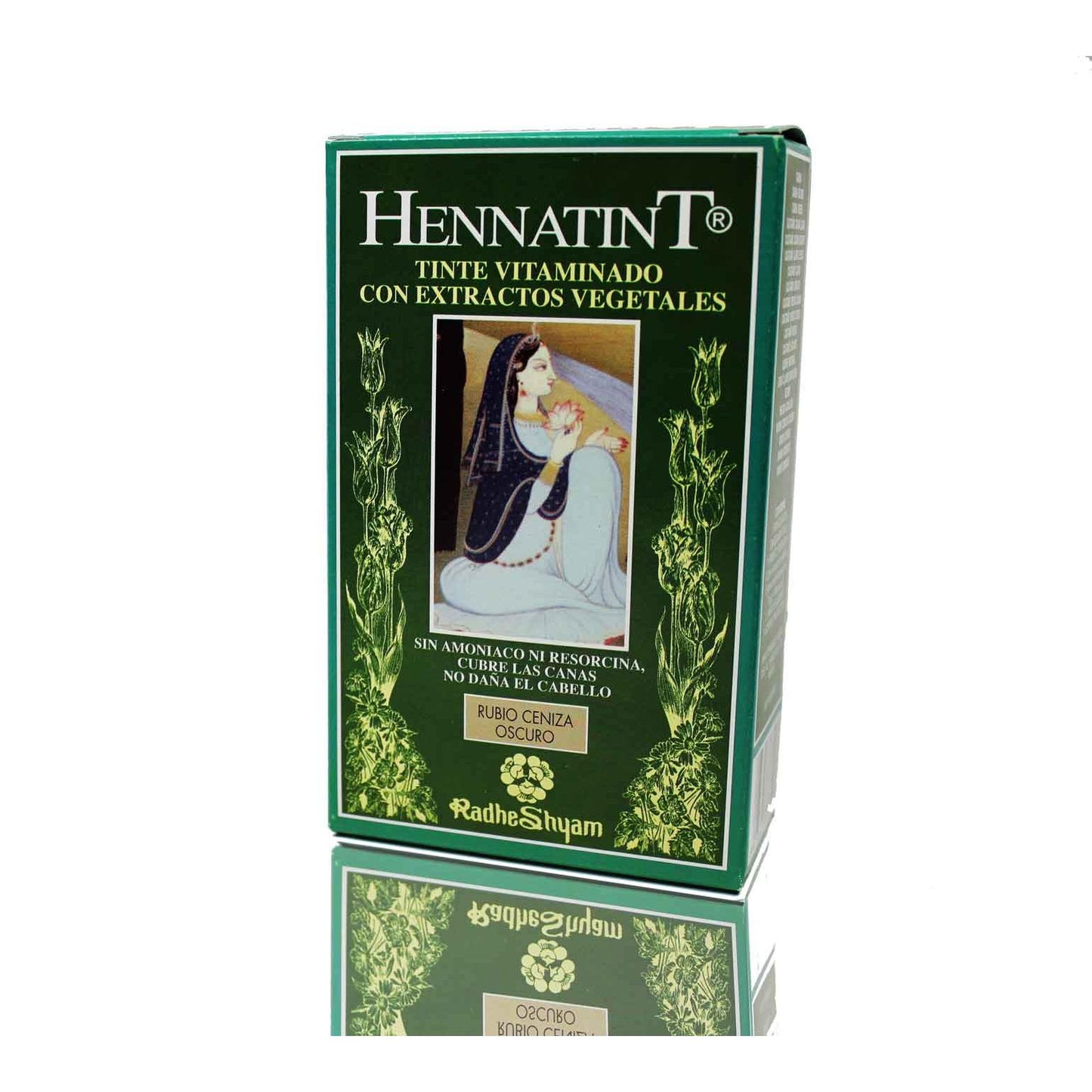 Hennatint Loiro Cinza Escuro 120 Ml Radhe
