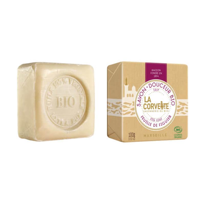 Sabonete natural em barra Folha de Figo La Corvette 100 g
