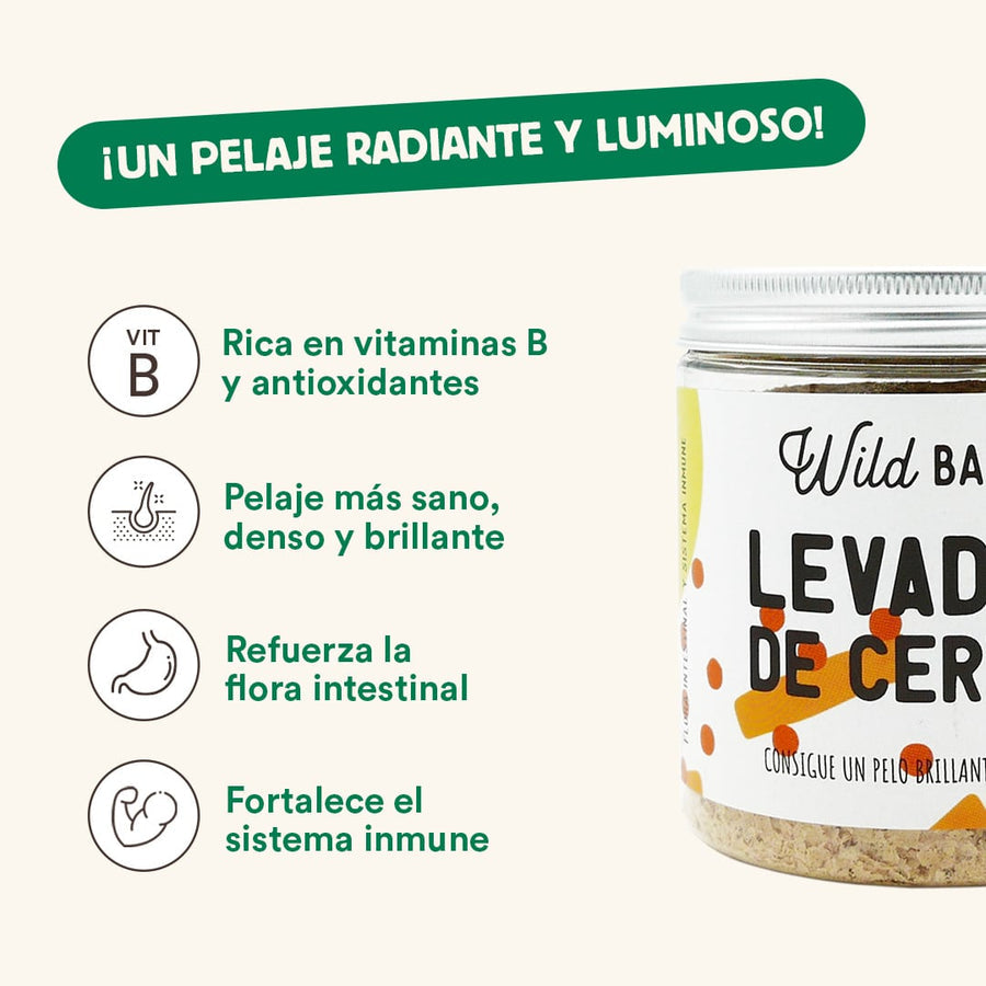 Suplemento para animais Wild Balance Levedura de Cerveja 90g