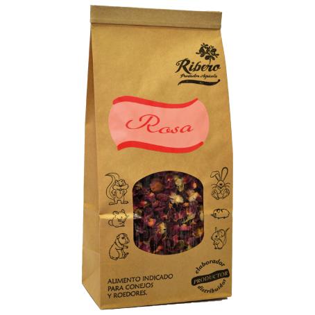 Ervas Gourmet Rosa para Coelhos e Roedores 90g Ribero