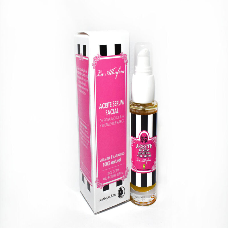 Aceite Sérum Germen De Arroz Y Rosa Mosqueta La Albufera 30 Ml_0