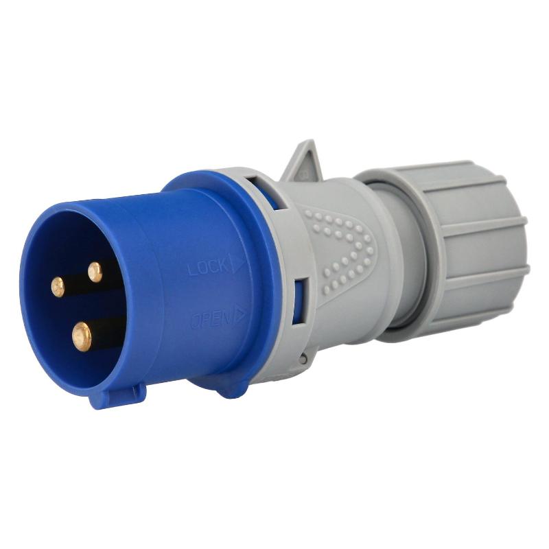 Clavija / Enchufe Industrial Monofasico 16 A. / 220 V._0