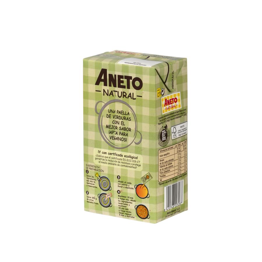 Caldo de Paella Aneto Biológico 1L