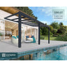 Pérgola anexa Stockholm 342x590 cm