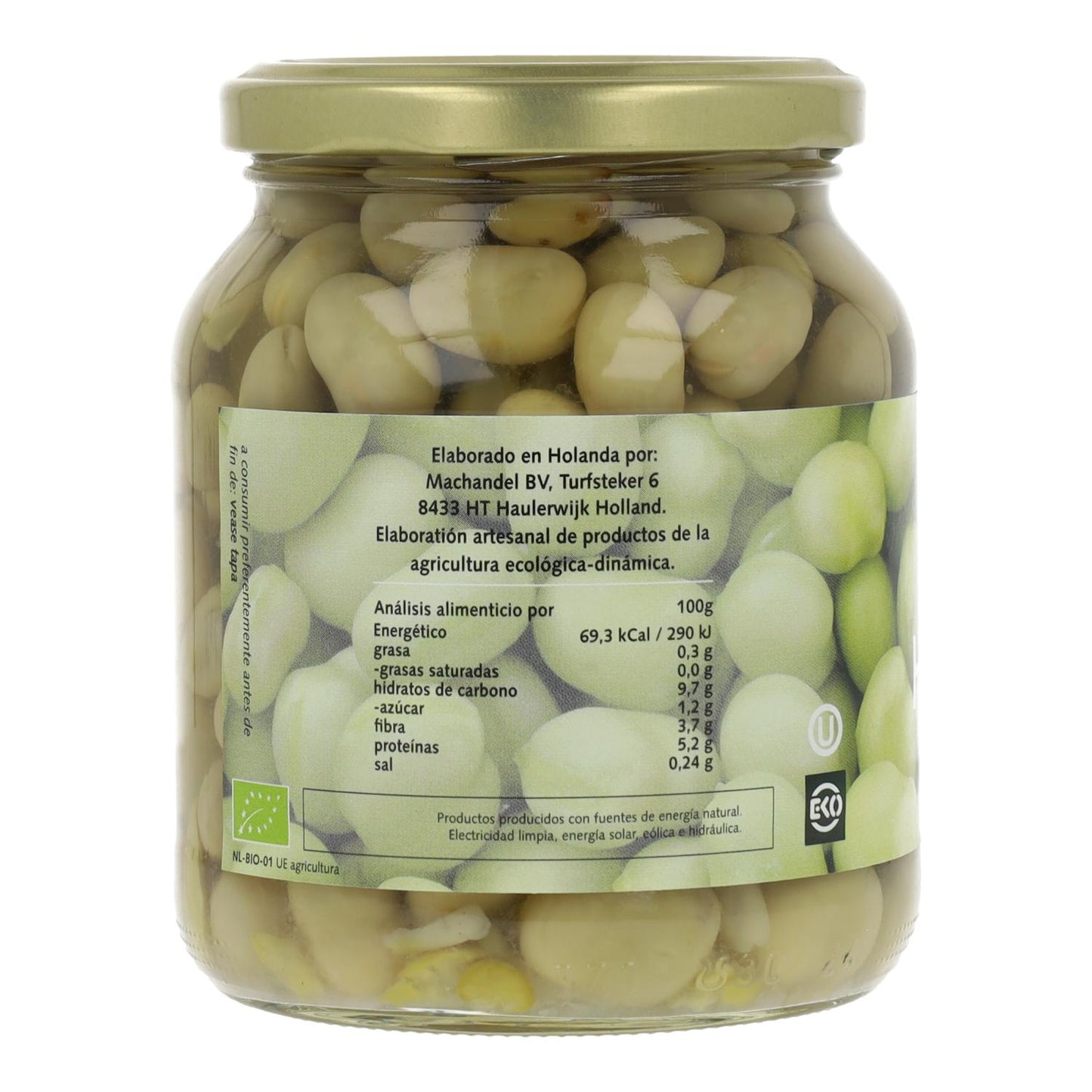 Favas Machandel Biológicas 360 g