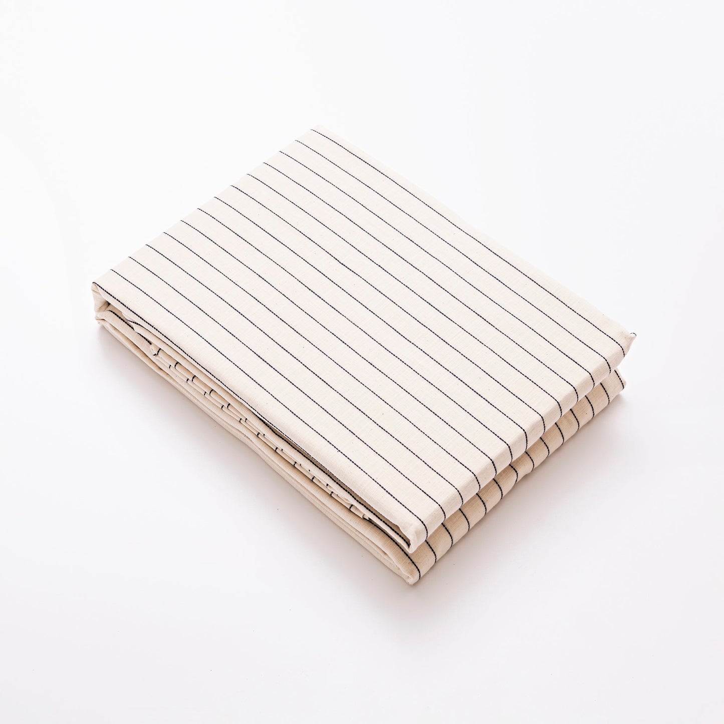 Set Cama Rayas (funda Nordica 240x220cm + 2 Fundas Almohada 50x85cm) 100% Algodón 120gsm Ecru Rayas Cierre De Botones Haze Scalpers Home_5