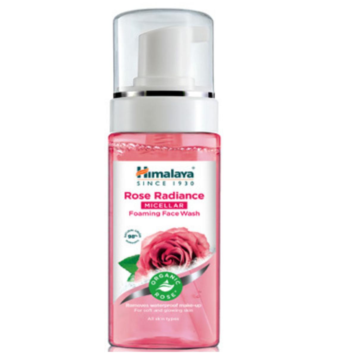 Espuma Micelar de Limpeza Facial Himalaya Rosa 150 ml