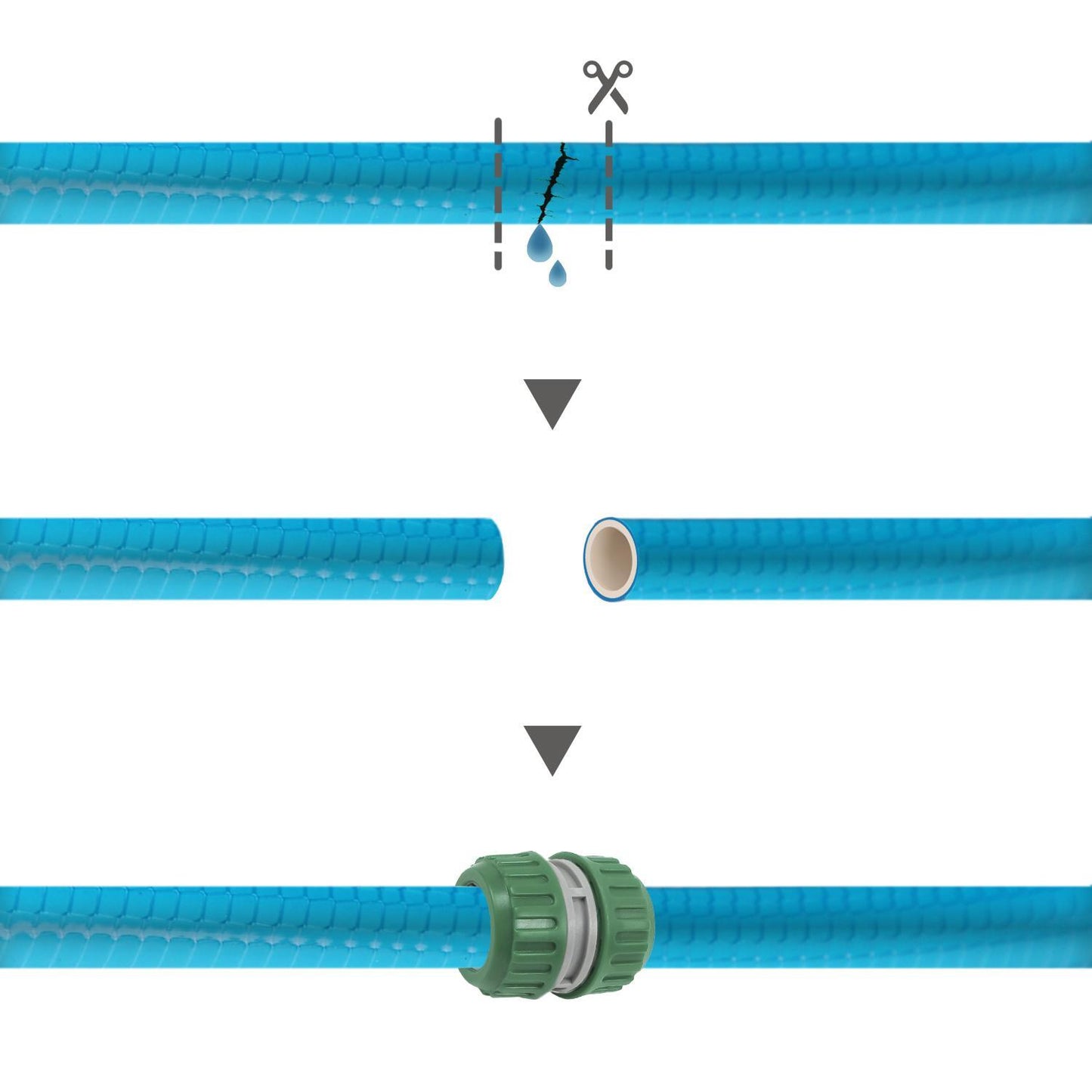 Reparador Manguera Plastico 3/4        Blister