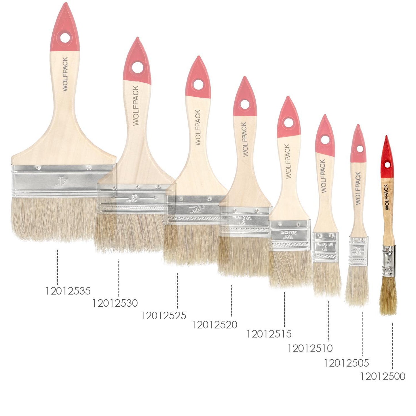 Paletina Brico Doble Cerda Blanca Nº  9 (ancho Cerda 12.5 Mm.)