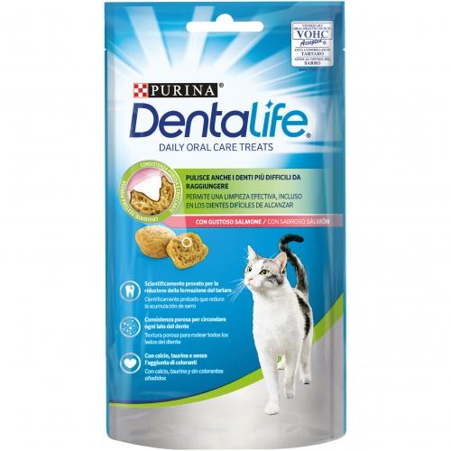 Dentalife Salmão Petisco Dentário para Gatos 40 g