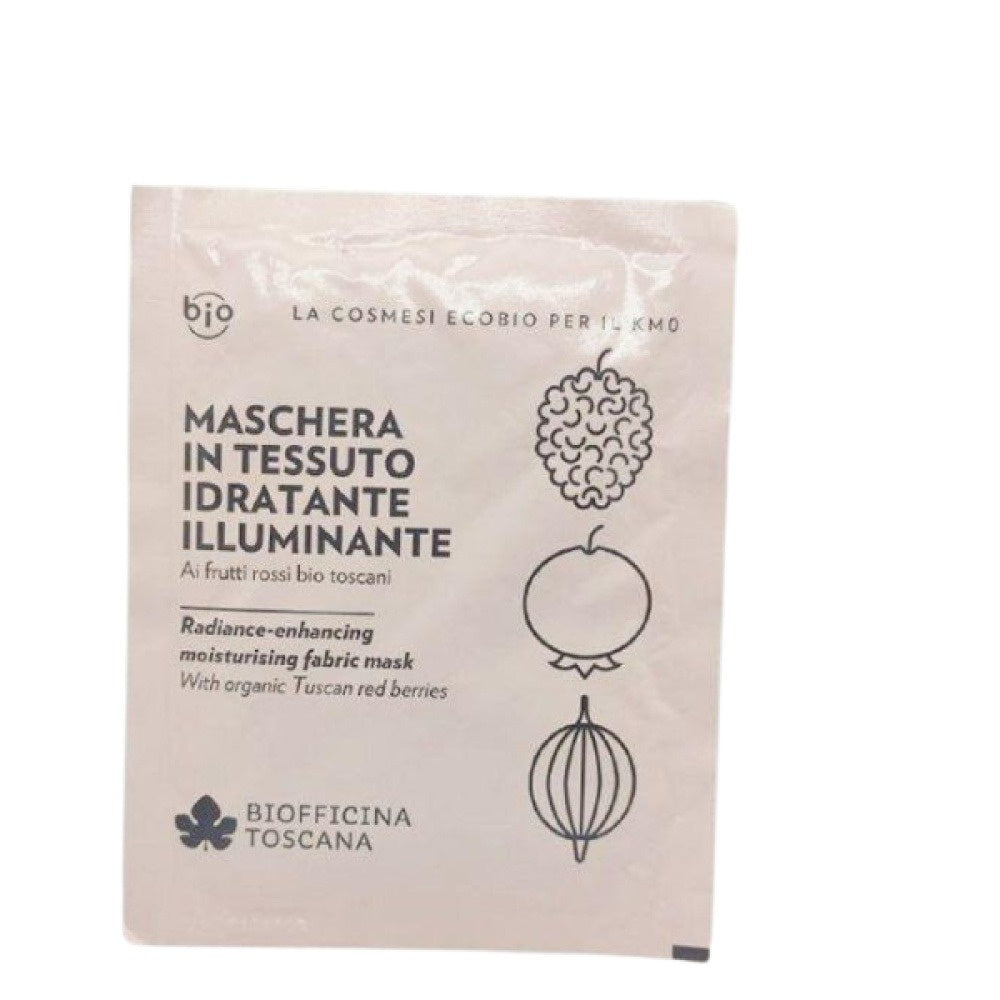 Biofficina Toscana Maschera In Tessuto Idratante Illuminante 15ml_0