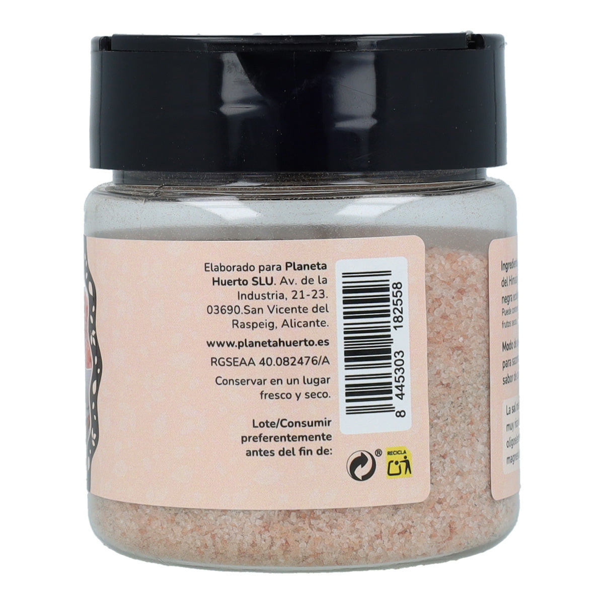 Sal Rosa + Pimenta Bio ECO Planeta Huerto 100g