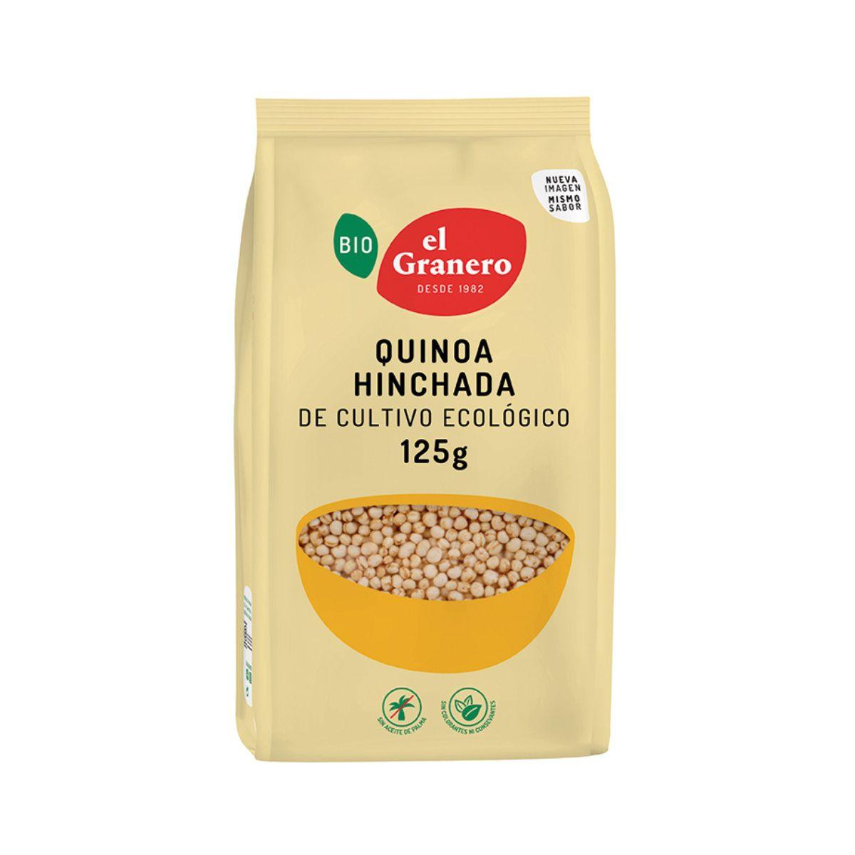 Quinoa Tufada Biológica El Granero, 125 g