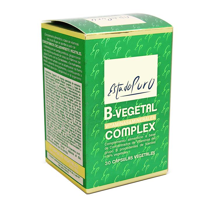 Complexo B-Vegetal 30 Cápsulas Tongil