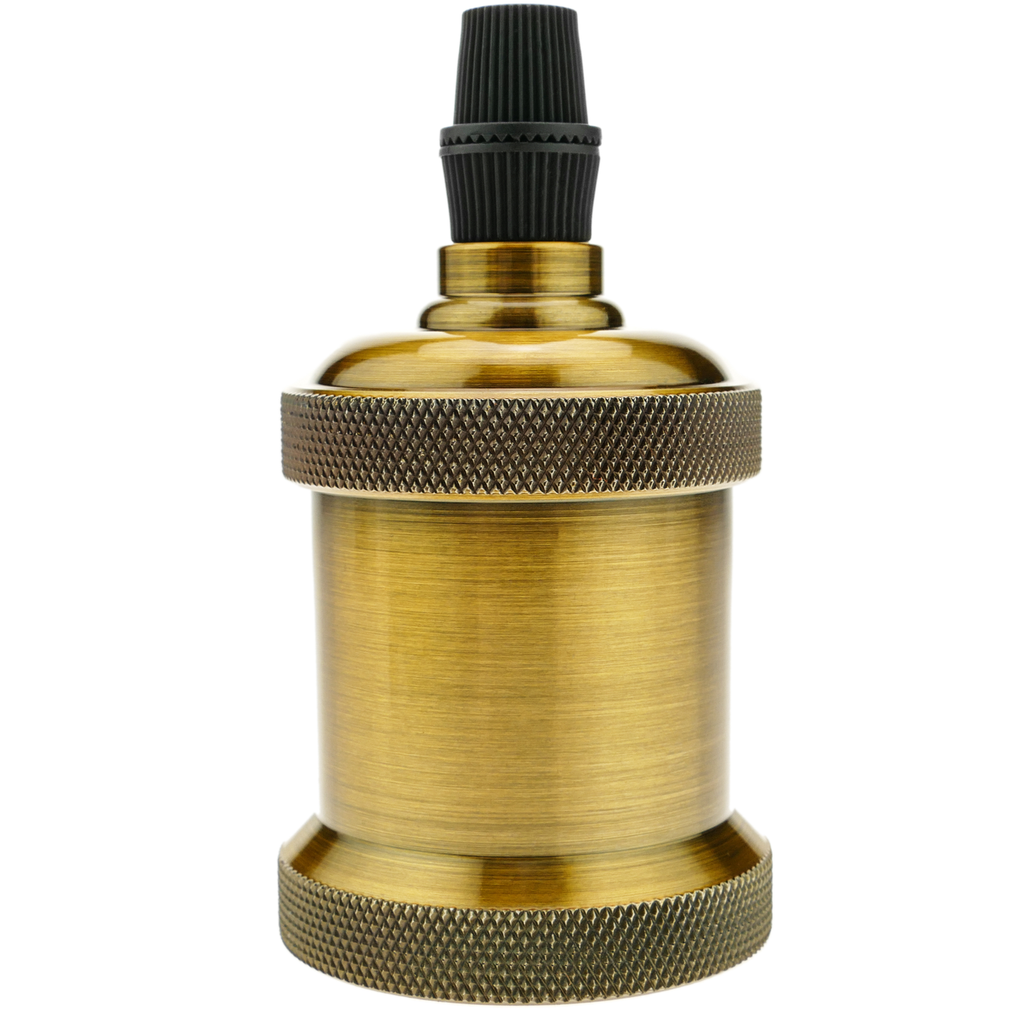 Portalámparas Colgante Casquillo Para Bombilla De Rosca E27 Estilo Bronce Dorado Antiguo Vintage_4
