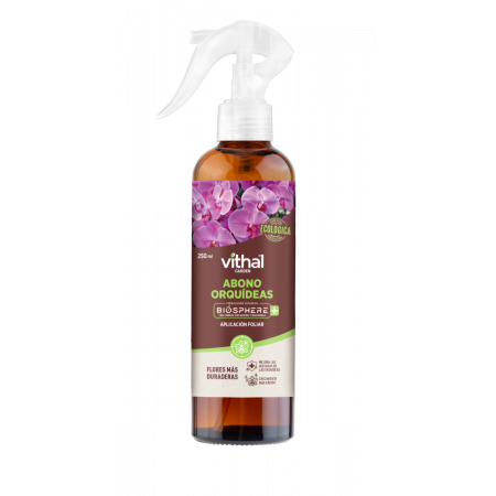 Fertilizante foliar Biosphere+ Eco para orquídeas 250 ml Vithal Garden