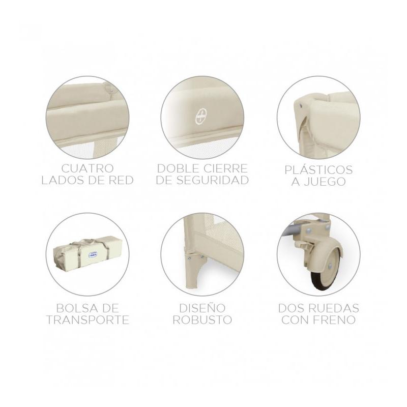 Cuna de Viaje Essential Asalvo Azul