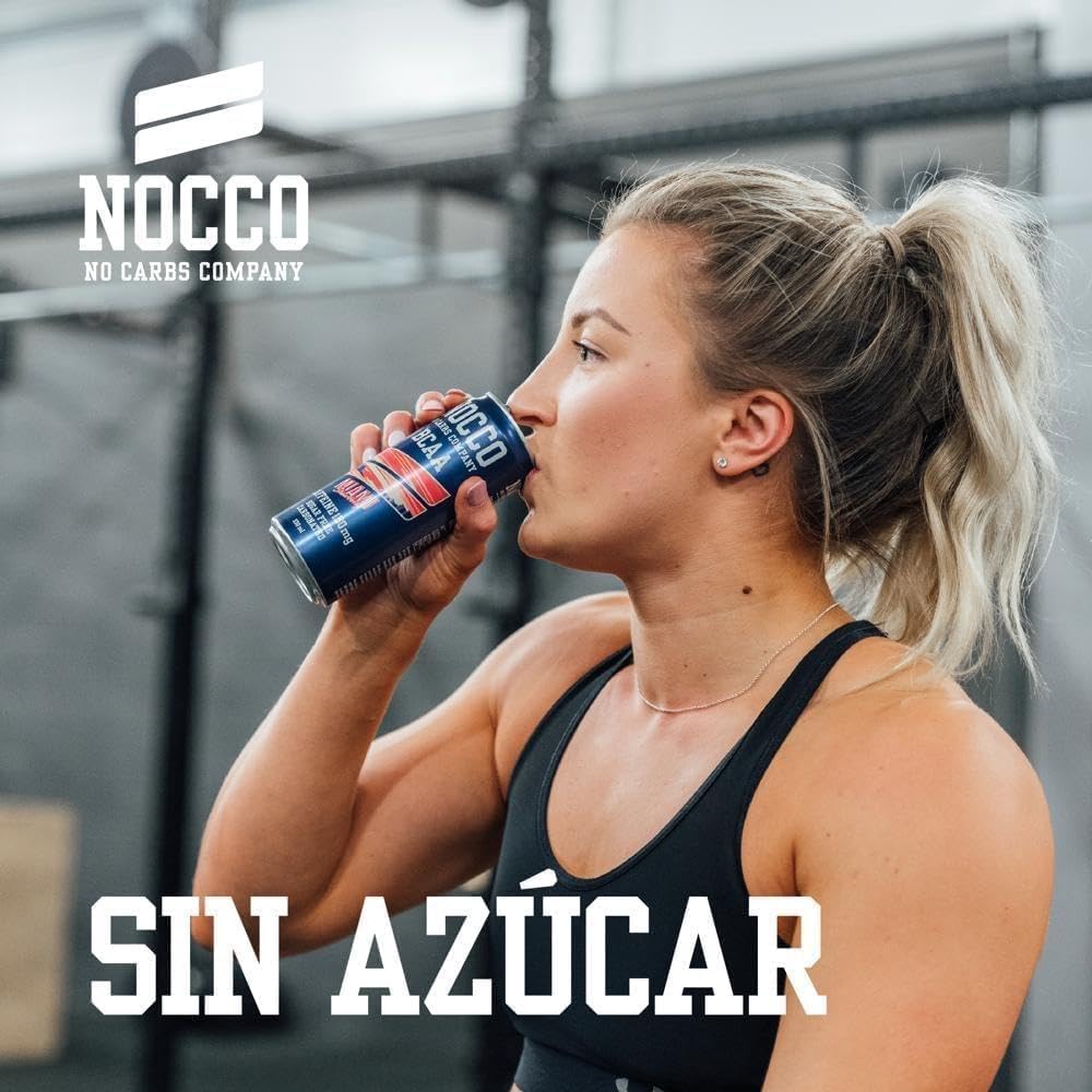 Bebida Energética Bcaa Miami Fresa 330ml Nocco_4