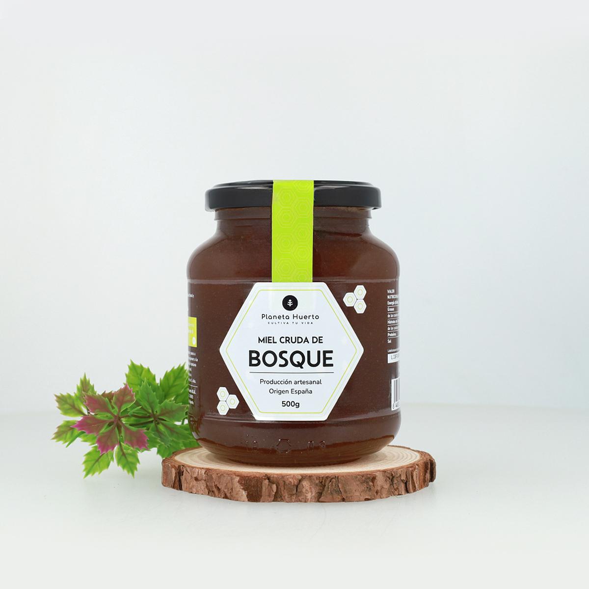 Mel Cru Florestal Planeta Huerto 500 gr