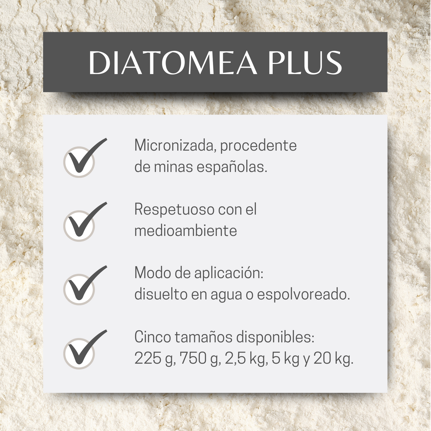 Tierra De Diatomeas Para Ayudar A Mantener El Gallinero Libre De Parásitos - Producto Natural - 750g_4