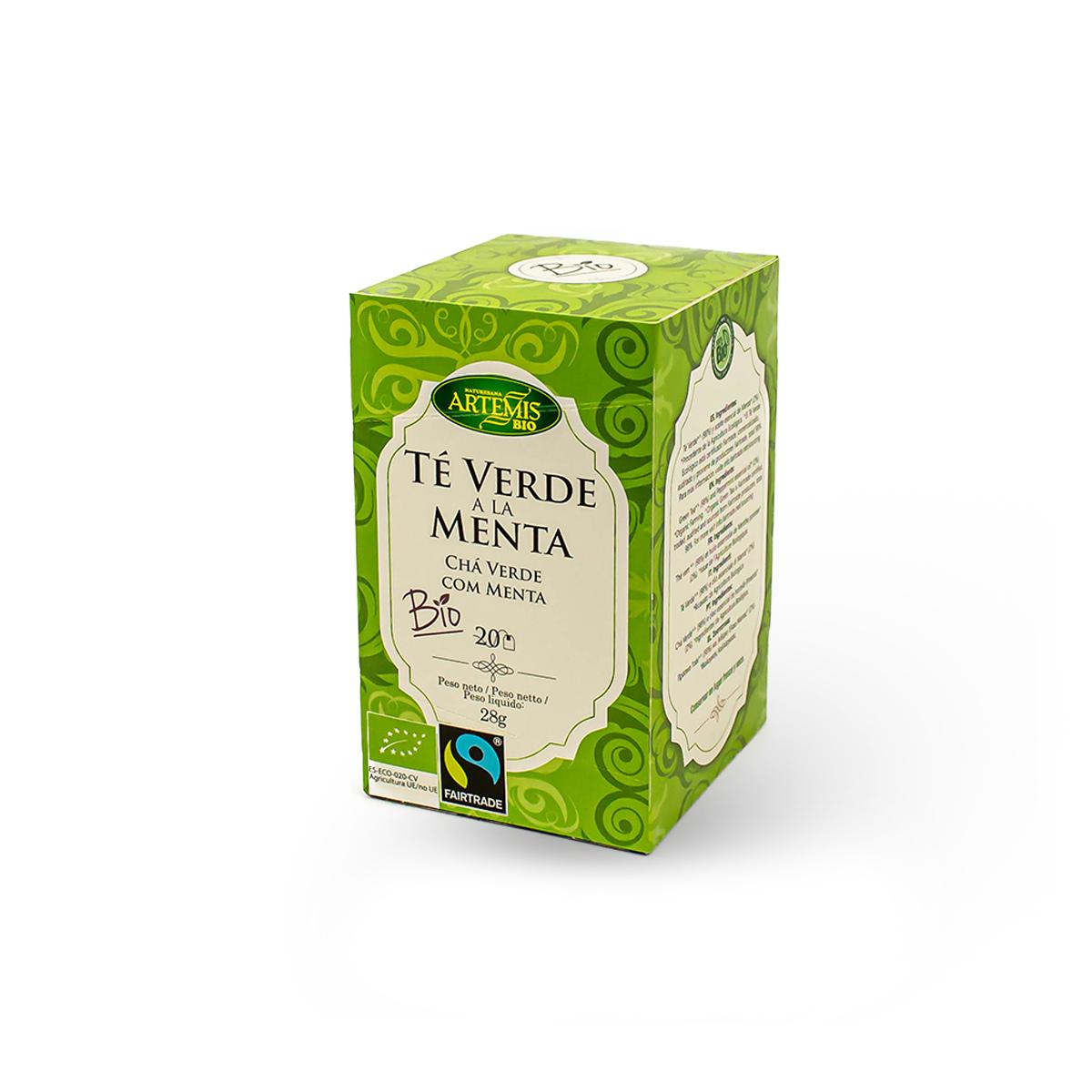 Chá Verde de Hortelã Biológico Artemisbio 20 Filtros