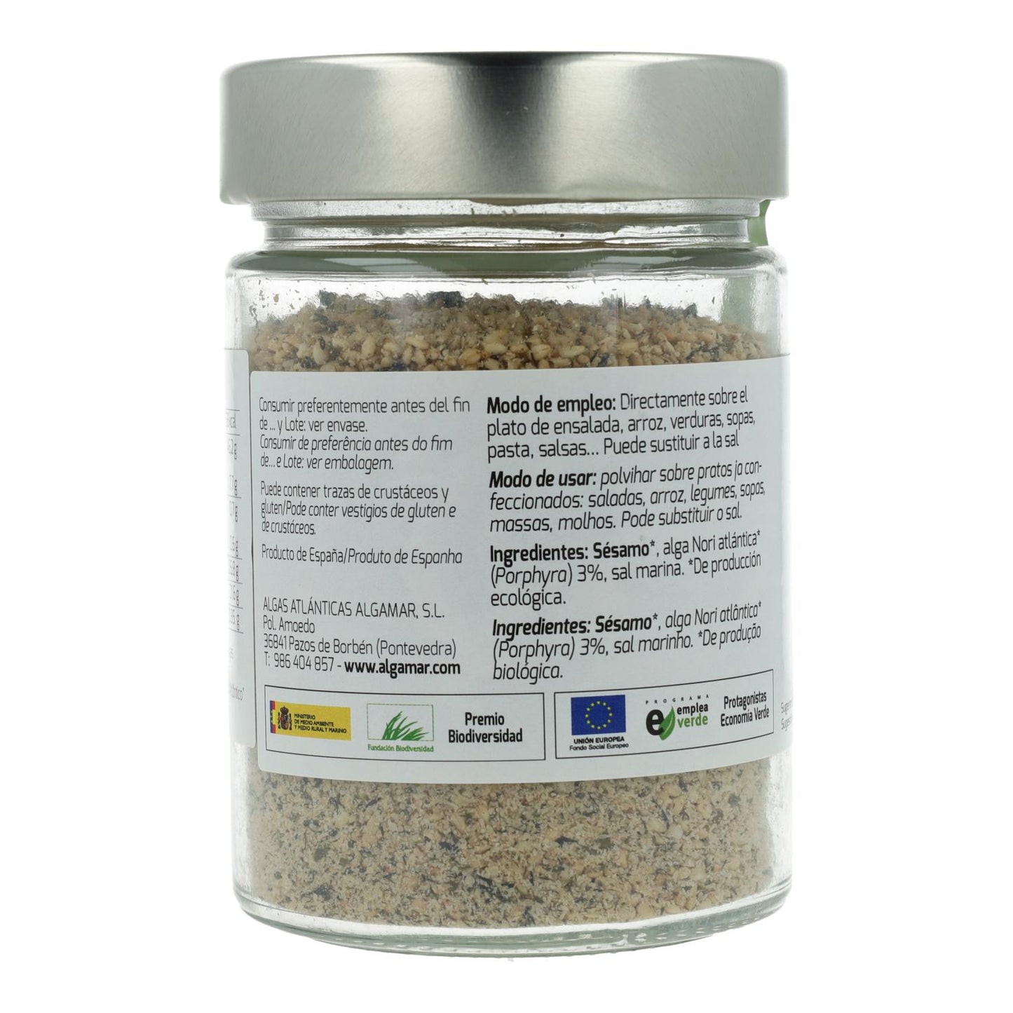 Algamar Nori Algas Gomasio 150 g