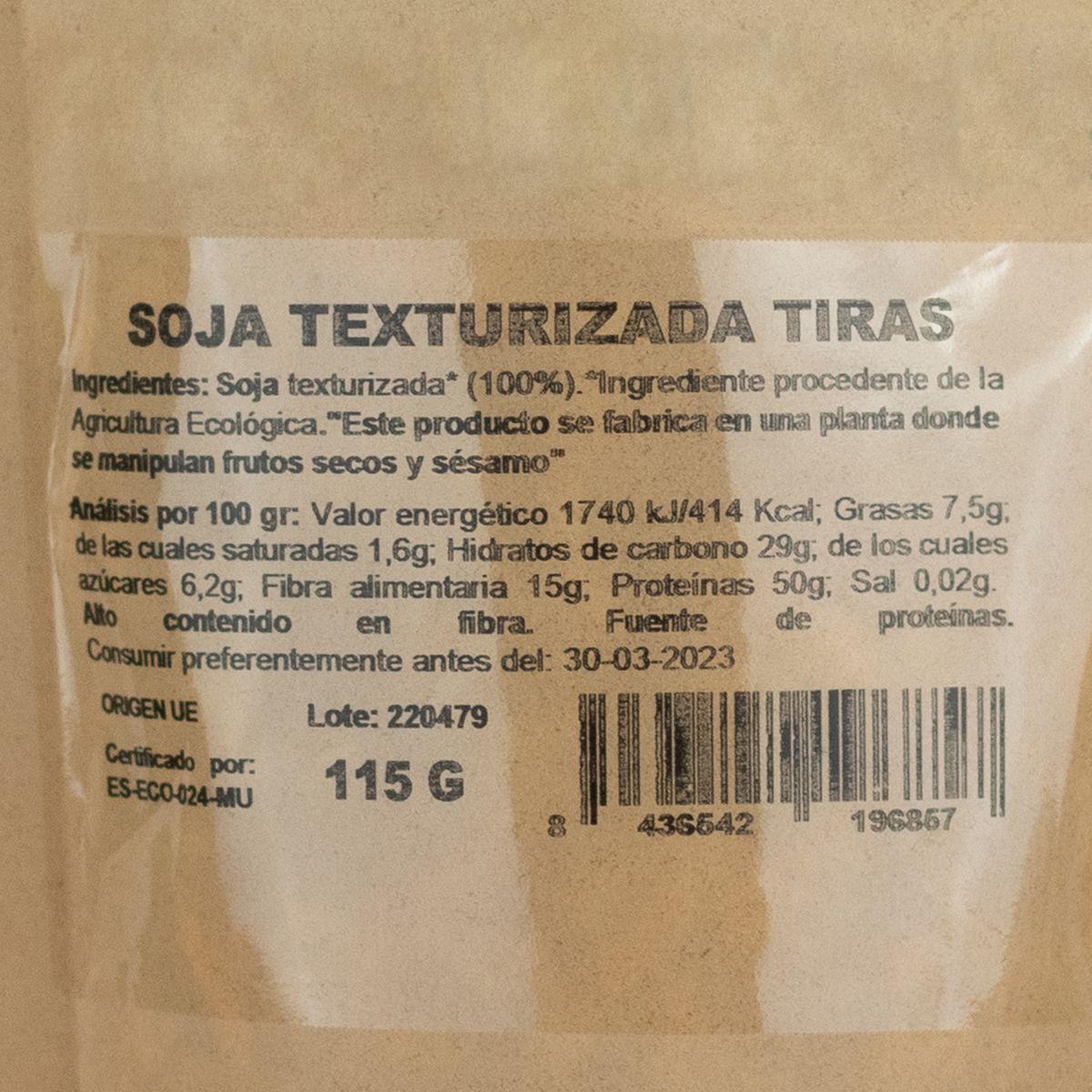 Tiras de Soja Texturizadas Orgânicas NaturGreen 115 g