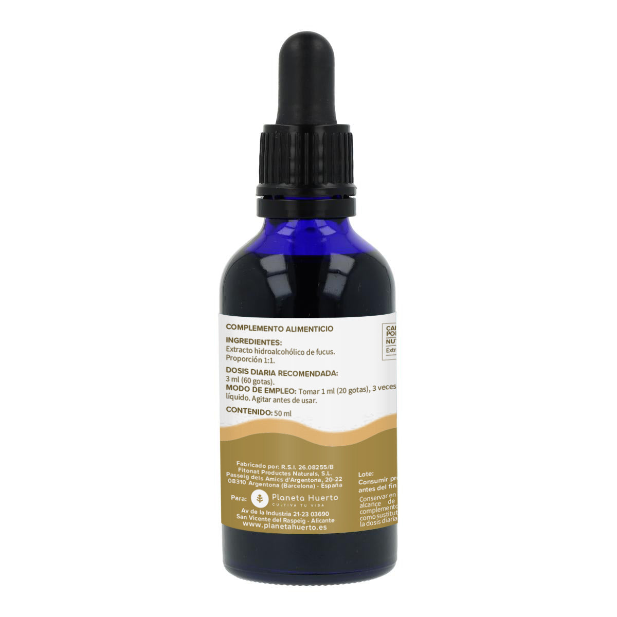 Extrato de Fucus Planeta Huerto 50 ml.