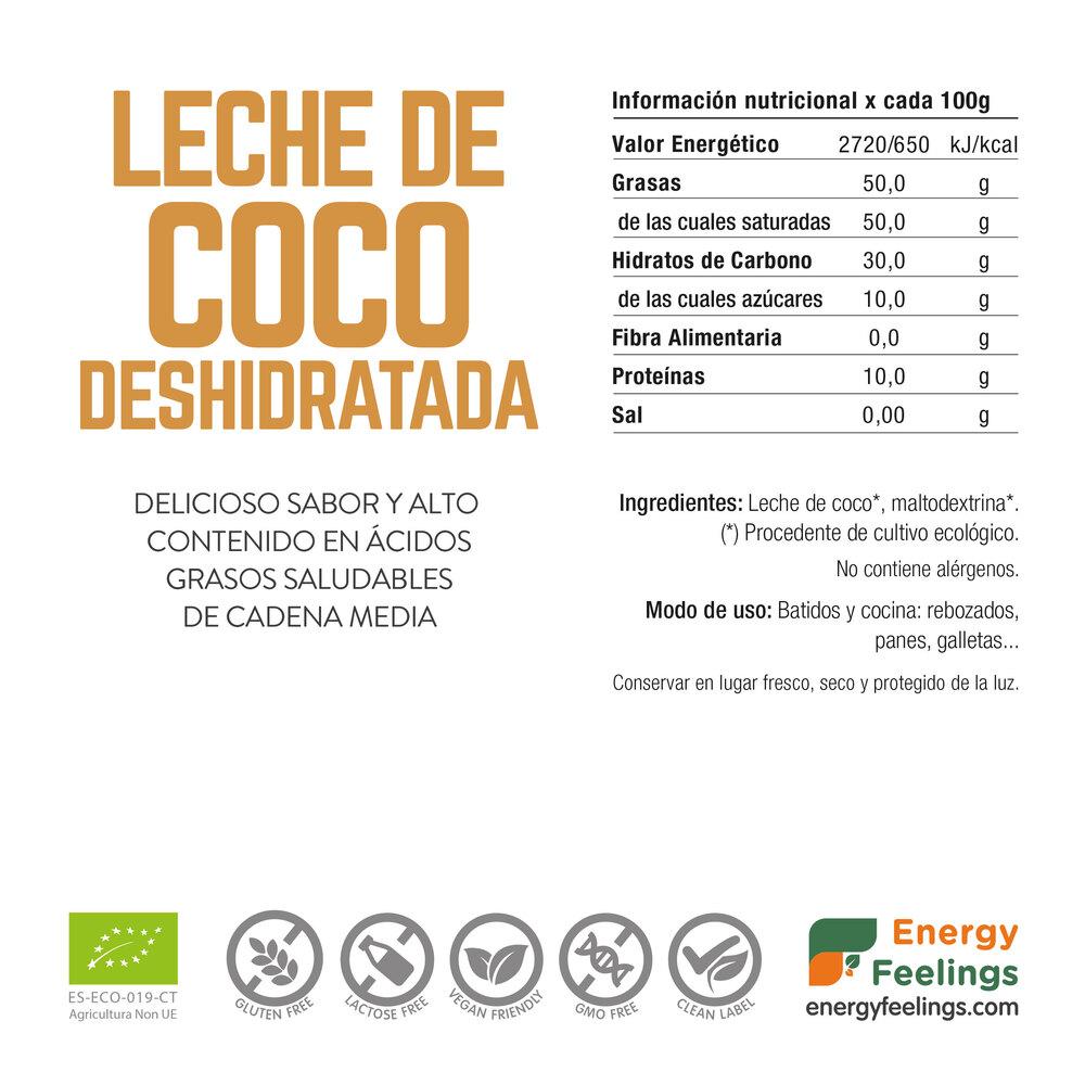 Leite desidratado COCO ECO: Doypack 200 g