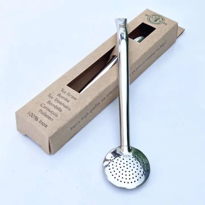 Straw Bombilla Para Infusiones Bortonaggio Inox 16 Cm_0