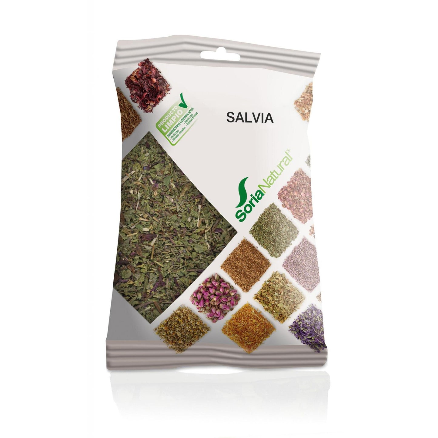 Folhas de salva Soria Natural, 40 g