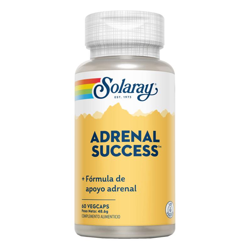 Success™ Adrenal - Solaray, 60 cápsulas vegetais. Adequado para veganos.